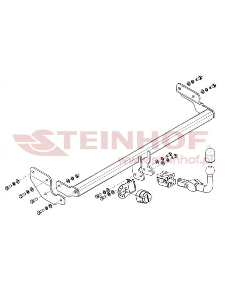 Hak holowniczy Steinhof H-210 do Hyundai Accent
