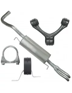 Tłumik końcowy Audi A4 B5 01.1994-12.2001 1.9 D 1.9 TDI Sedan Kombi Avant
