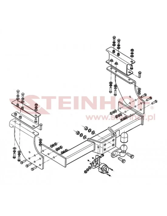 Hak holowniczy Steinhof I-015 do Iveco Daily
