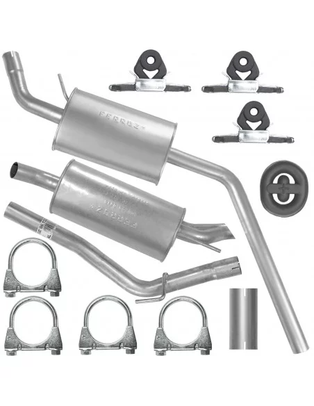 Zestaw tłumików Volkswagen Transporter T4 01.1996-07.2003 2.5 TDI Skrzynia LWB Zestaw tłumików Volkswagen Transporter T4 01.1996-07.2003 2.5 TDI Skrzynia LWB