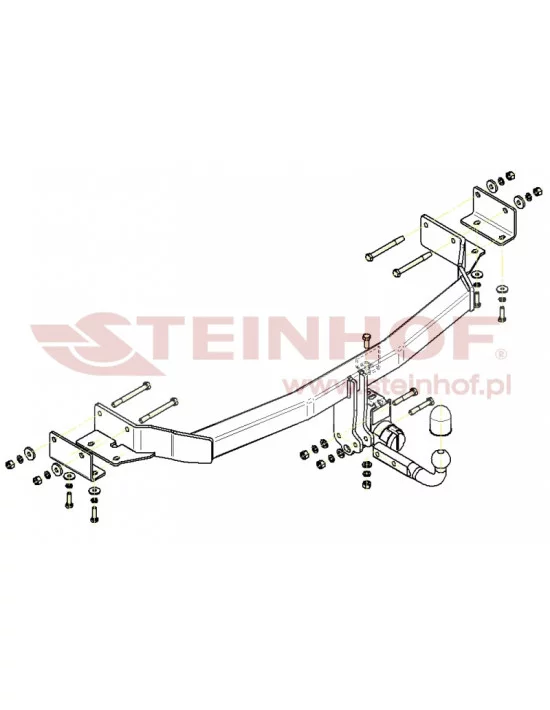 Hak holowniczy Steinhof K-016 do Kia Sorento
