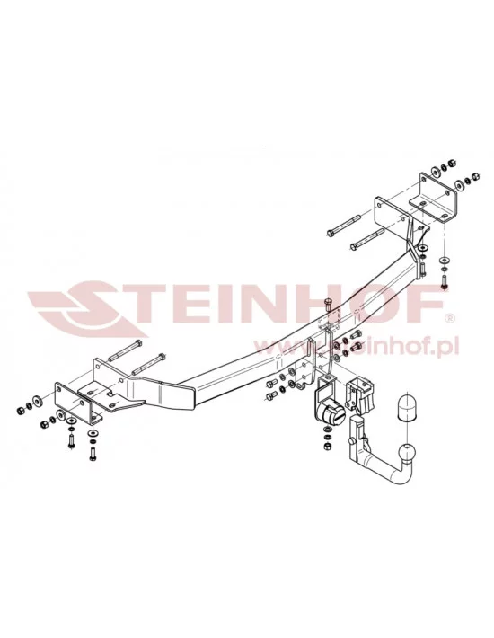 Hak holowniczy Steinhof K-017 do Kia Sorento