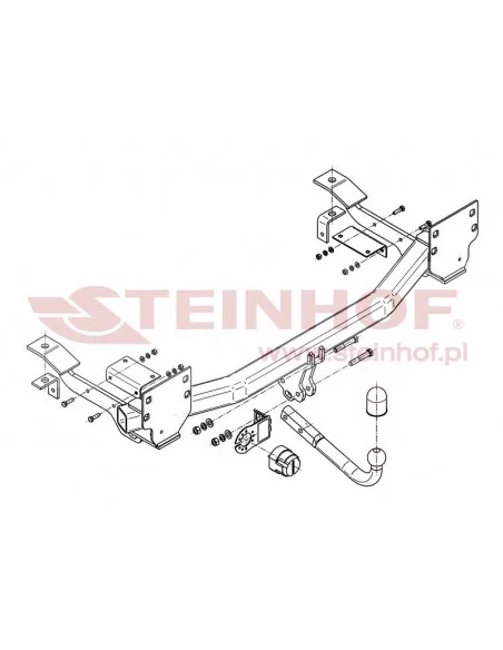 Hak holowniczy Steinhof L-110 do Land Rover Range Rover