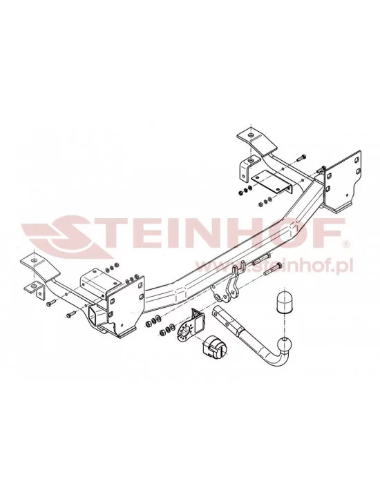 Hak holowniczy Steinhof L-110 do Land Rover Range Rover