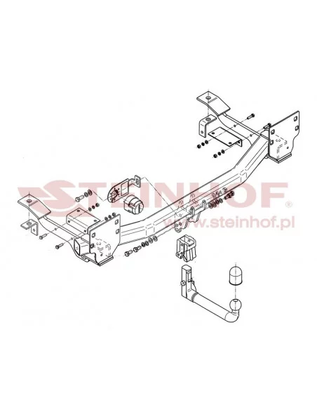 Hak holowniczy Steinhof L-111 do Land Rover Range Rover