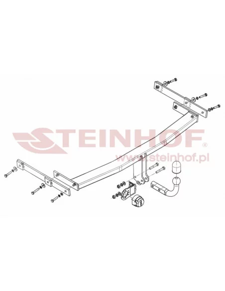 Hak holowniczy Steinhof M-040 do Mazda 6