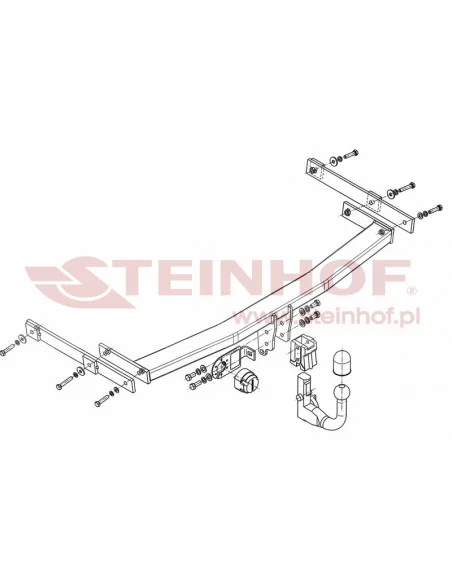 Hak holowniczy Steinhof M-041 do Mazda 6