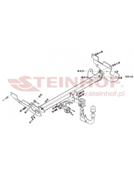 Hak holowniczy Steinhof M-033 do Mazda CX-5