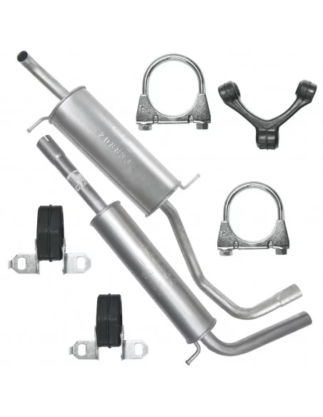 Zestaw tłumików Skoda Fabia I 1 6Y 12.1999-12.2007 1.4i Kombi