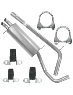 Zestaw tłumików Seat Ibiza 3 III 6L 09.2001-12-2008 1.4 TDI 1.9 SDI 1.9 TDI Hatchback