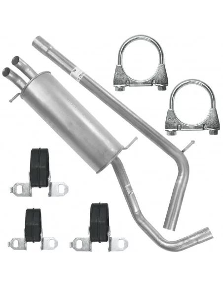 Zestaw tłumików Skoda Fabia I 1 6Y 12.1999-12.2007 1.4 TDI 1.9 SDI 1.9 TDI Hatchback Sedan