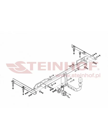 Hak holowniczy Steinhof O-138 do Opel Astra