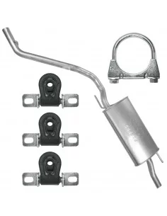 Tłumik końcowy Volkswagen Golf 3 III 01.1991-12.1997 1.4i 1.6i 1.8i 1.9 D Hatchback