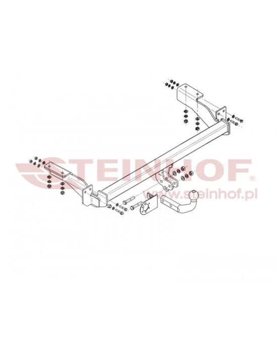 Hak holowniczy Steinhof C-026 do Peugeot 308