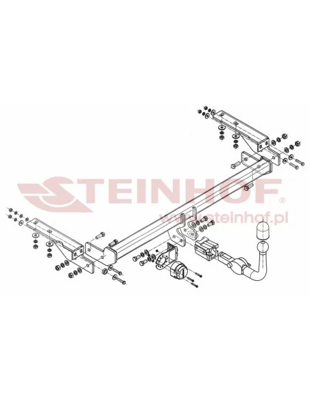 Hak holowniczy Steinhof P-038 do Peugeot 308