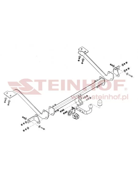 Hak holowniczy Steinhof C-015 do Peugeot Partner
