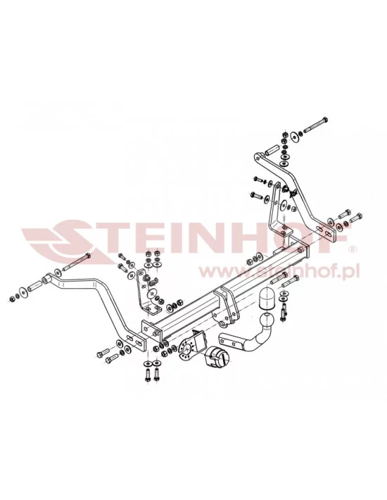 Hak holowniczy Steinhof R-100 do Renault Scenic