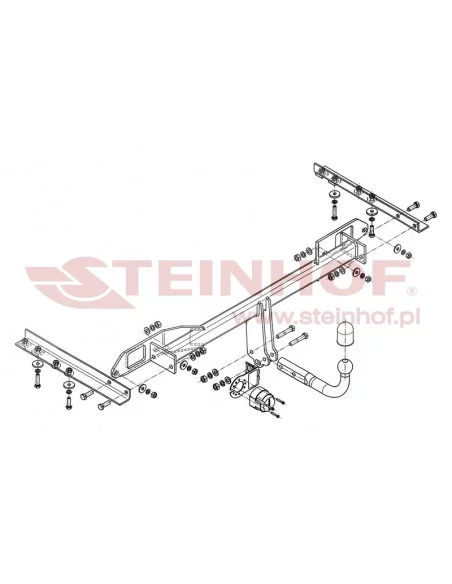 Hak holowniczy Steinhof S-010 do SAAB 9-5