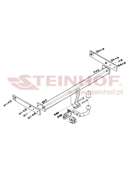 Hak holowniczy Steinhof V-137 do Seat Alhambra