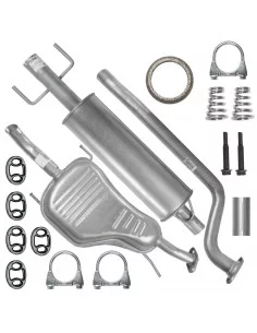 Zestaw tłumików Opel Astra G II 2 03.1998-12.2009 1.4i 1.6i Sedan