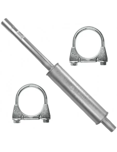 Tłumik środkowy Volkswagen Jetta II 2 08.1985-07.1991 1.3 1.6 1.6 D Sedan