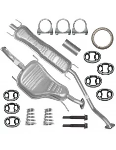 Zestaw tłumików Opel Astra G II 2 03.1998-12.2009 1.6i 1.8i 2.0i Sedan