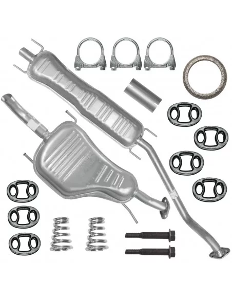 Zestaw tłumików Opel Astra G II 2 03.1998-12.2009 1.6i 1.8i 2.0i Sedan