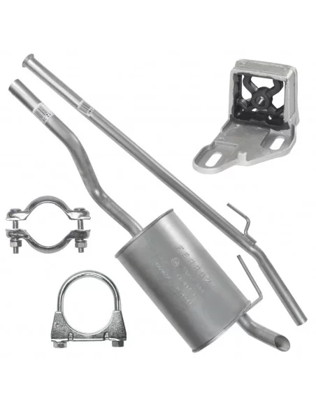 Zestaw tłumików Renault Clio 2 II B 03.1998-04.2013 1.2i Hatchback