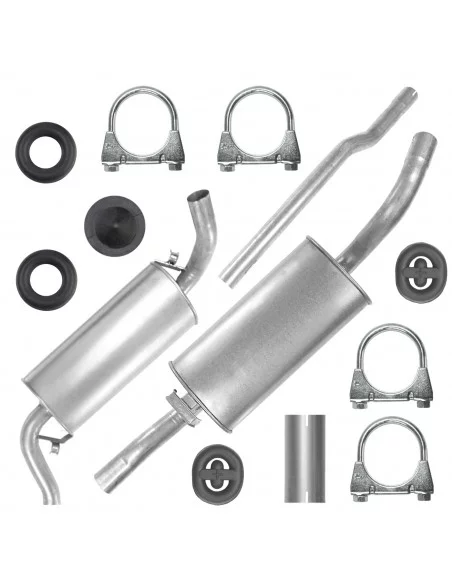 Zestaw tłumików Audi Coupe B3 B4 10.1988-12.1996 1.8 2.0 Coupe