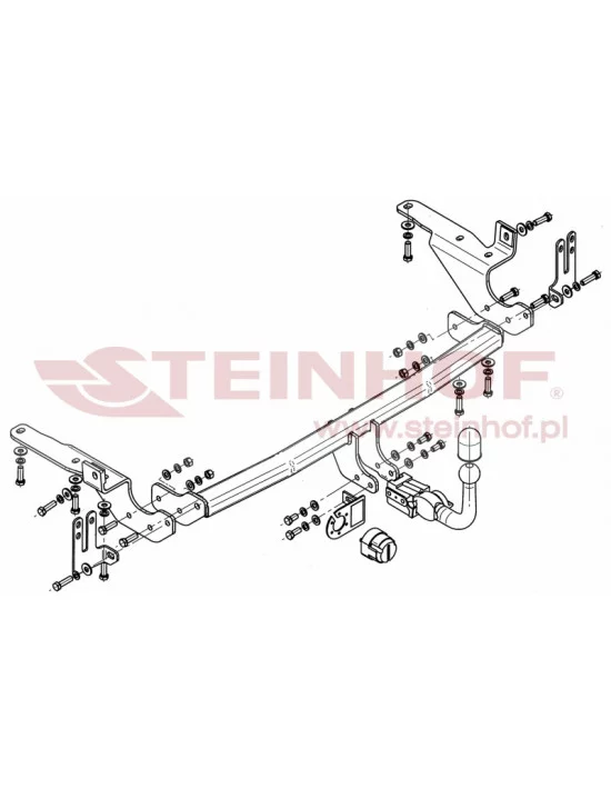 Hak holowniczy Steinhof T-189 do Toyota RAV4 Hak holowniczy Steinhof T-189 do Toyota RAV4