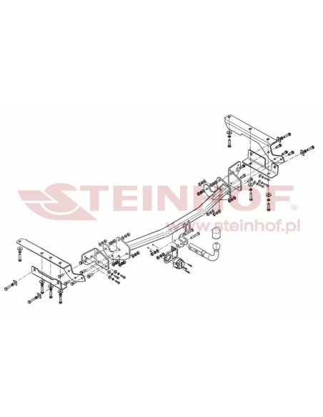 Hak holowniczy Steinhof T-194 do Toyota RAV4
