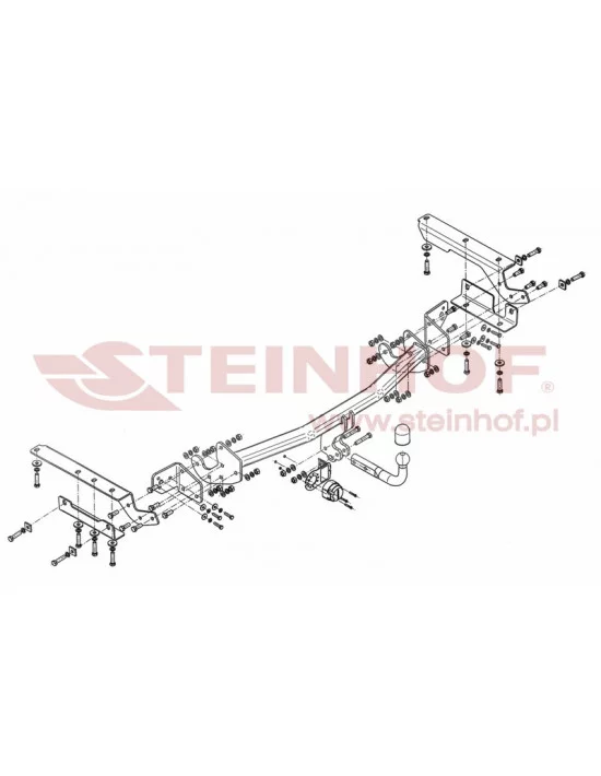 Hak holowniczy Steinhof T-194 do Toyota RAV4