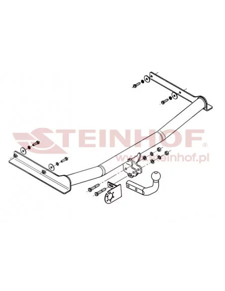 Hak holowniczy Steinhof V-054 do Volkswagen Golf