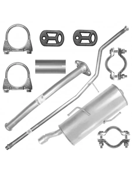 Zestaw tłumików Peugeot 206 01.1998-12.2009 1.4 Hatchback