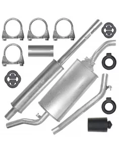 Zestaw tłumików Volkswagen Golf 2 II 01.1983-12.1992 1.0 1.3 1.6i 1.8 1.6 D Hatchback