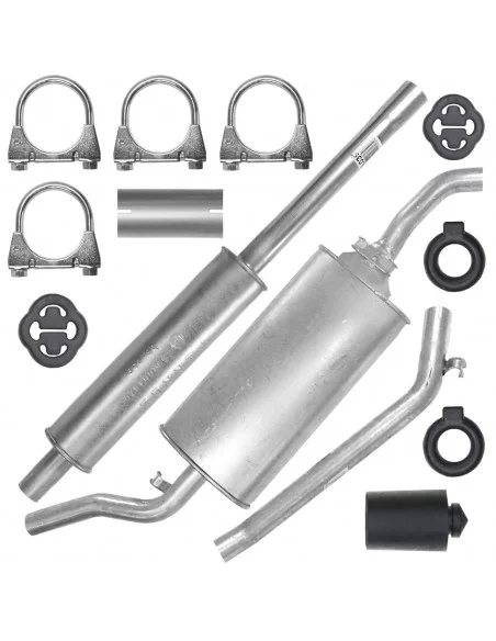 Zestaw tłumików Volkswagen Golf 2 II 01.1983-12.1992 1.0 1.3 1.6i 1.8 1.6 D Hatchback