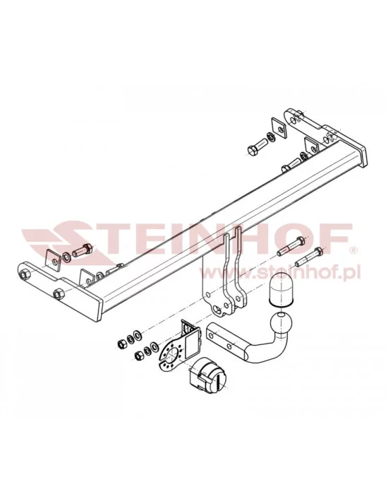 Hak holowniczy Steinhof V-292 do Volvo S60
