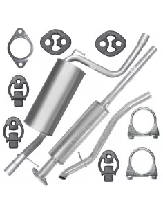 Zestaw tłumików Ford Focus II 2 MK2 09.2004-09.2011 1.4i 1.6i Sedan