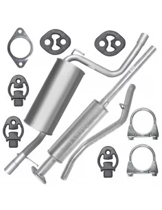 Zestaw tłumików Ford Focus II 2 MK2 09.2004-09.2011 1.4i 1.6i Kombi