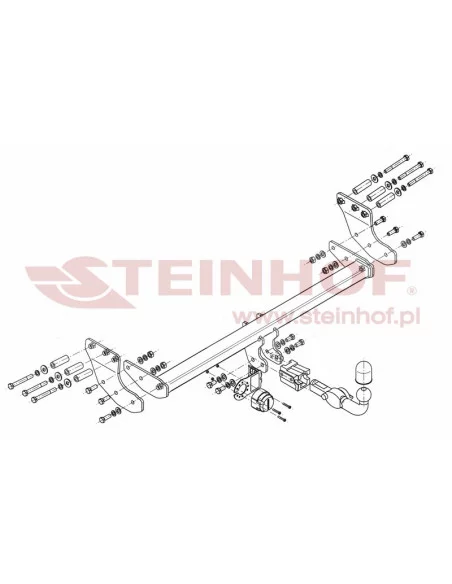 Hak holowniczy Steinhof V-302 do Volvo XC90