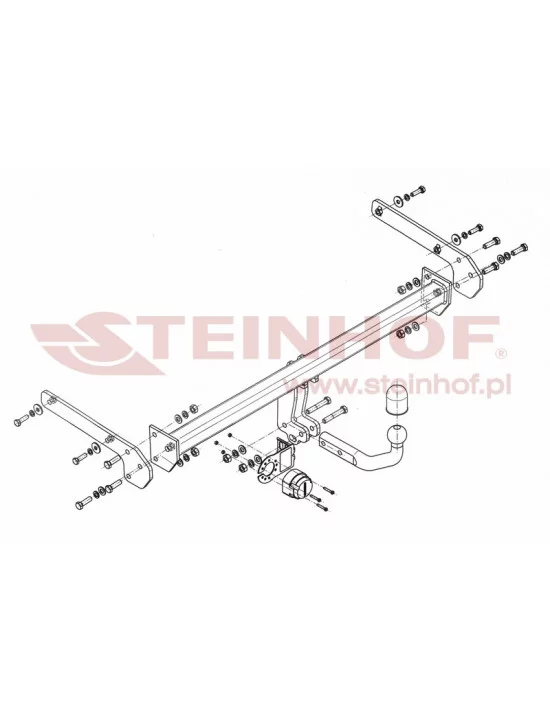 Hak holowniczy Steinhof S-389 do Suzuki Vitara Hak holowniczy Steinhof S-389 do Suzuki Vitara