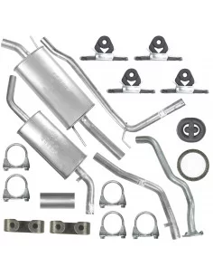 Zestaw tłumików Volkswagen Transporter T4 09.1990-12.1995 1.9 D Skrzynia SWB