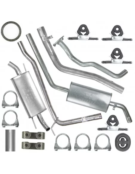 Zestaw tłumików Volkswagen Transporter T4 09.1990-12.1995 2.0i Furgon LWB