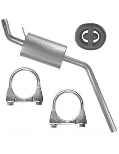 Tłumik środkowy Volkswagen Transporter T4 IV 01.1996-09.2003 2.5 TDI Furgon/Skrzynia SWB (2920 mm) i LWB (3320 mm)