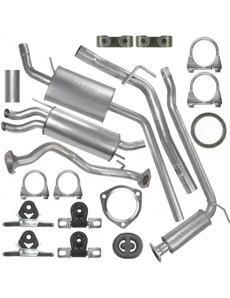 Zestaw tłumików Volkswagen Transporter T4 01.1996-07.2003 2.4 D Skrzynia LWB