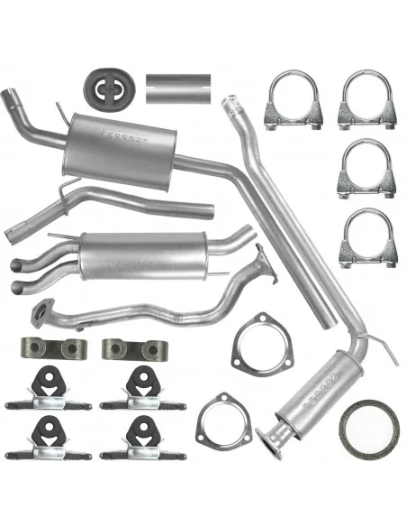 Zestaw tłumików Volkswagen Transporter T4 01.1996-07.2003 2.5 TDI Skrzynia SWB