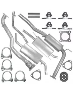 Zestaw tłumików Volkswagen Transporter T4 09.1990-12.1995 2.0i Skrzynia SWB