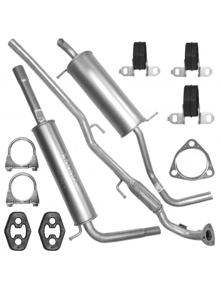 Zestaw tłumików Seat Ibiza 3 III 6L 09.2001-11.2005 1.2 12V Hatchback