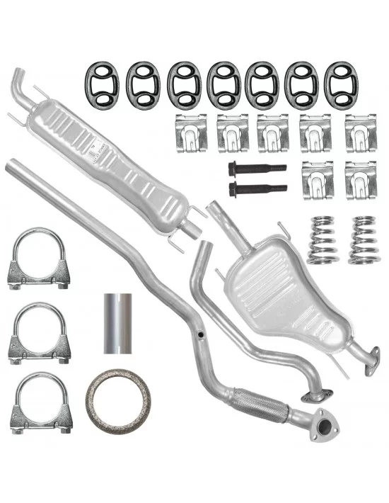 Zestaw tłumików Opel Zafira A I 1 04.1999-06.2005 1.6i 16V