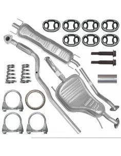 Zestaw tłumików Opel Astra G II 2 03.1998-12.2009 1.8 16V Sedan